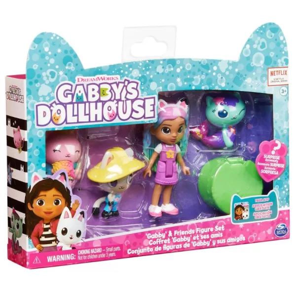 Gabby's Dollhouse: Pachet de figurine - Prieteni