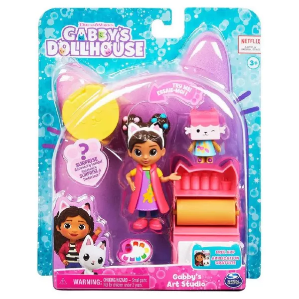 Gabby's Dollhouse: Set de joacă Studioul de artă a lui Gabi