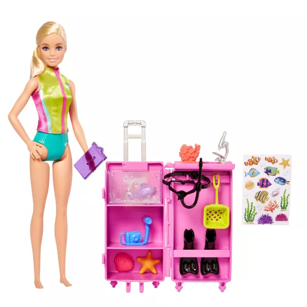 Barbie: Set de joacă Biolog marin