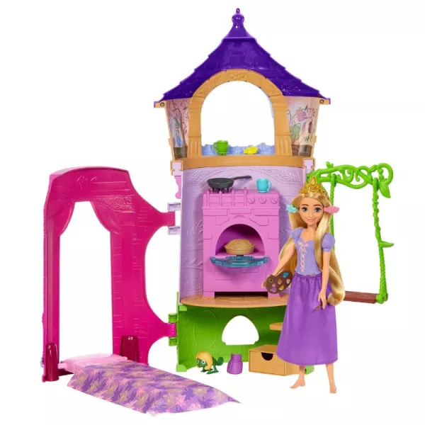 Prințese Disney: Set de joacă Rapunzel în turn