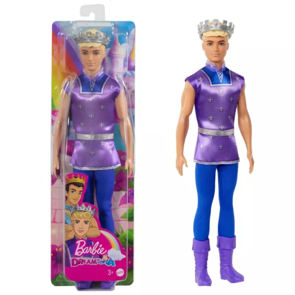 Barbie Dreamtopia: Păpușa Royal Ken