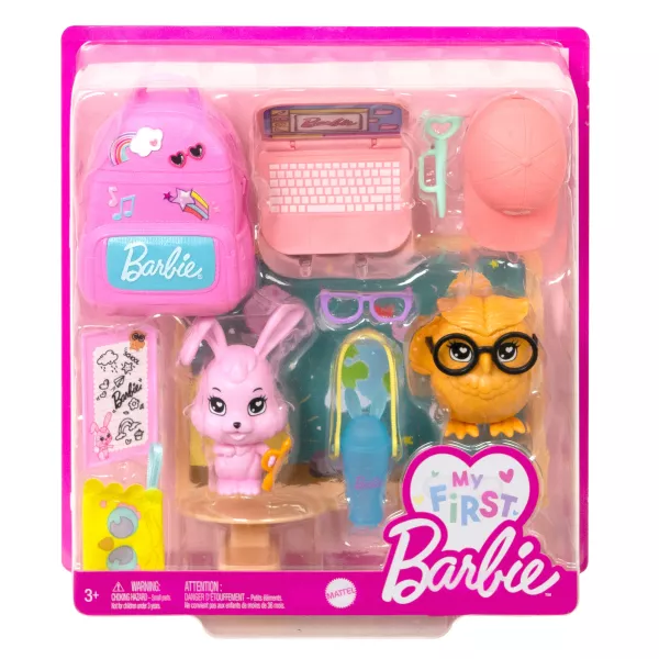 Első Barbie babám: Iskolakezdés játékszett