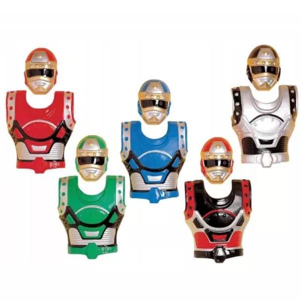 Set de mască și armură pentru robot - diferite