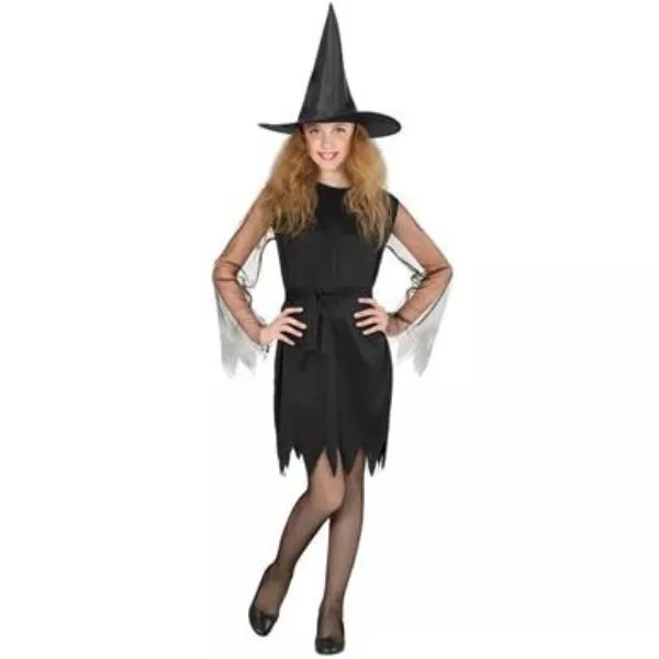 Costum de vrăjitoare - 116 cm, pentru copii de 4-5 ani