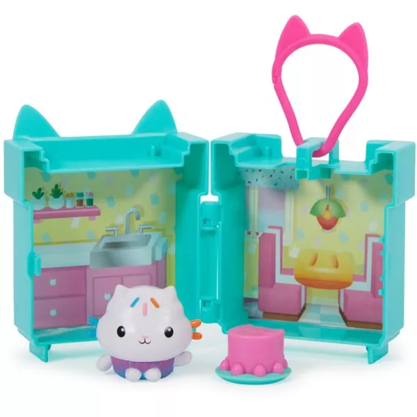 Gabby's Dollhouse: Set de minicameră portabilă - Cakey Cat