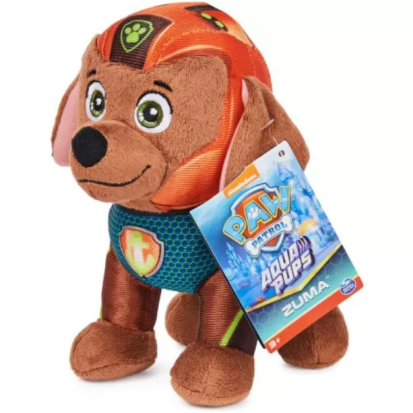 Paw Patrol: Aqua Pups, figurină de pluș - Zuma