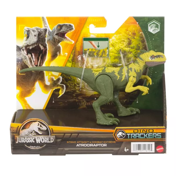 Jurassic World: Dino Trackers Strike Attack - figurină Atrociraptor