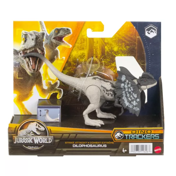 Jurassic World: Dino Trackers Strike Attack - figurină Dilophosaurus