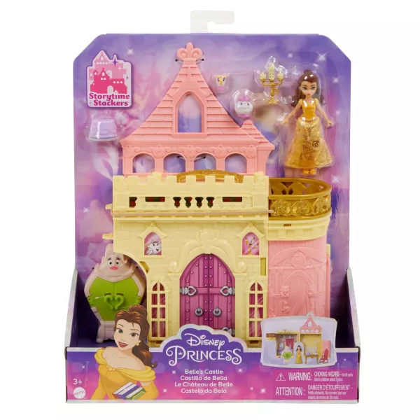 Prințesele Disney: Palat cu mini-figură prințesă - Belle