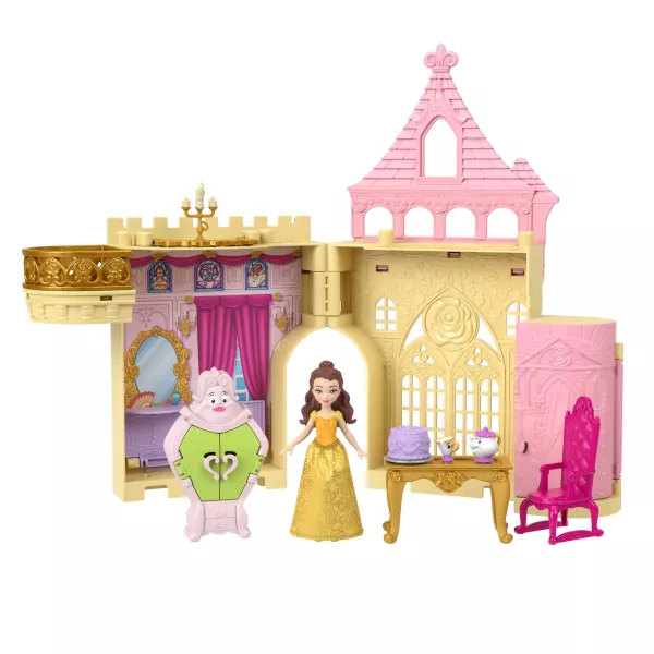 Prințesele Disney: Palat cu mini-figură prințesă - Belle