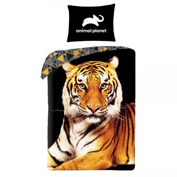 Animal Planet: Tigris ágyneműhuzat szett - 140 x 200 cm