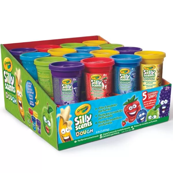 Crayola Silly Scents: Plastilină parfumată - 1 buc, diferite