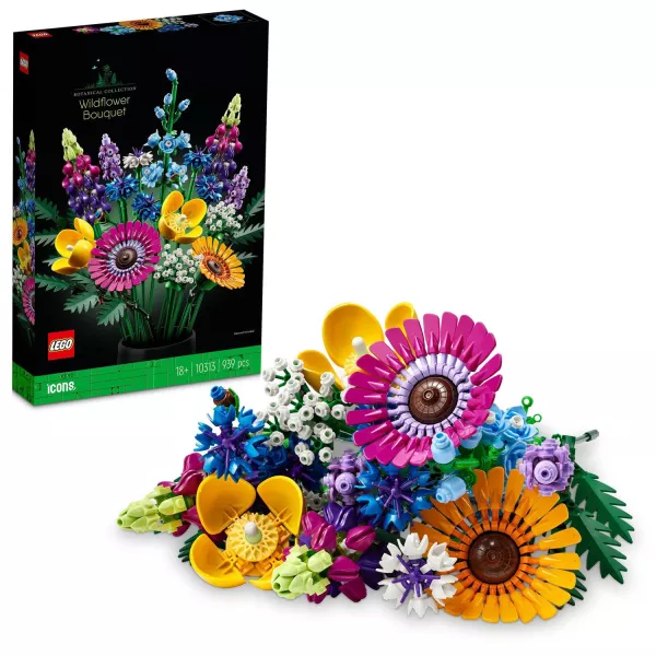 LEGO® ICONS: Buchet de flori de câmp - 10313