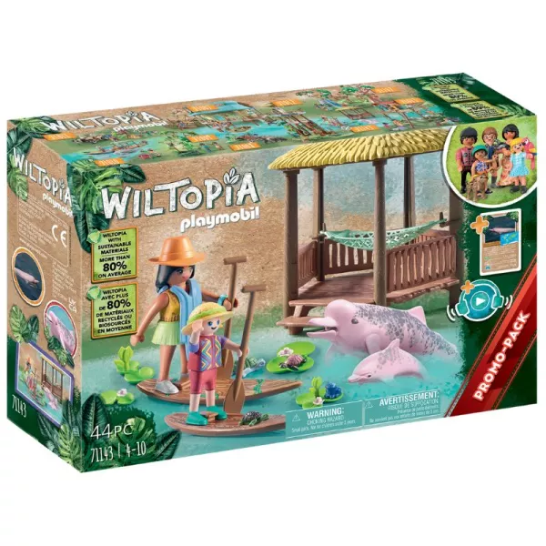 Playmobil Wiltopia: Tur de vâslit cu delfini - 71143
