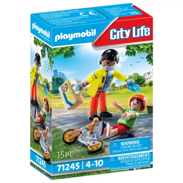 Playmobil: Paramedic cu pacient - 71245