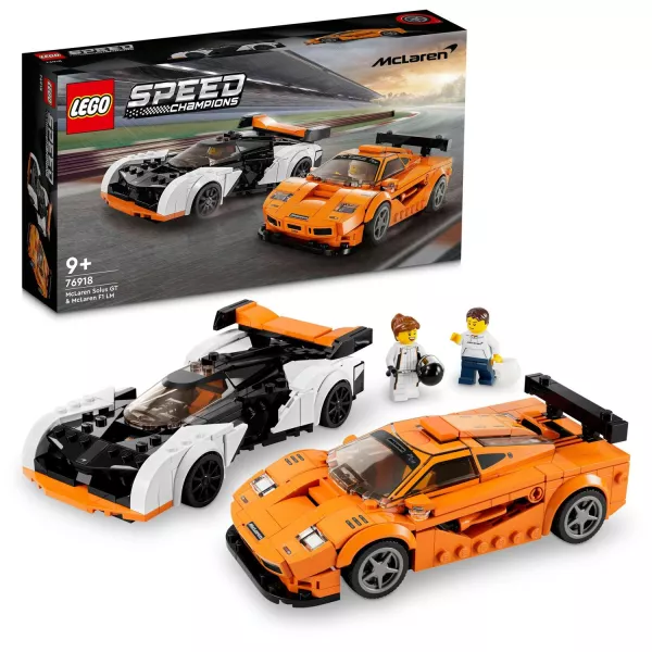 LEGO® Speed Champions: McLaren Solus GT & McLaren F1 LM 76918