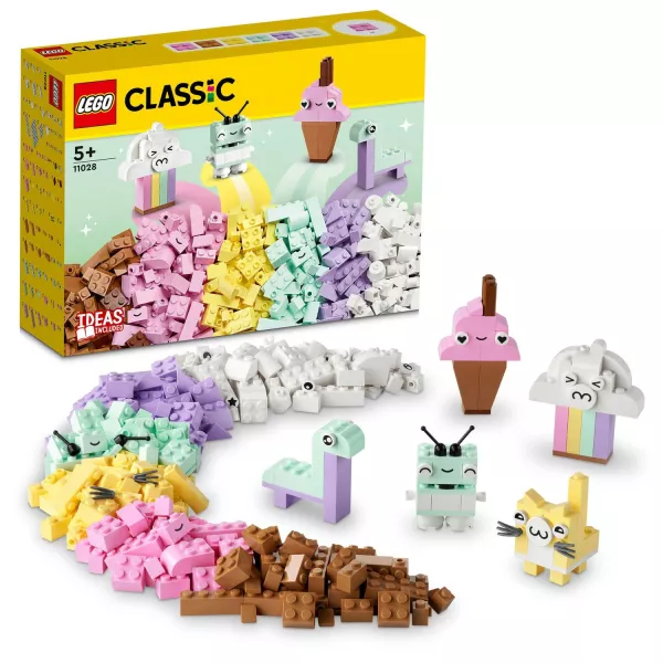 LEGO® Classic: Distracție creativă în culori pastelate - 11028