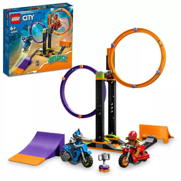 LEGO® City Stuntz: Pörgős kaszkadőr kihívás 60360