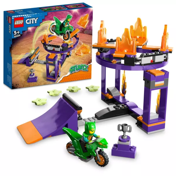 LEGO® City Stuntz: Csont nélkül - kaszkadőr rámpa kihívás 60359