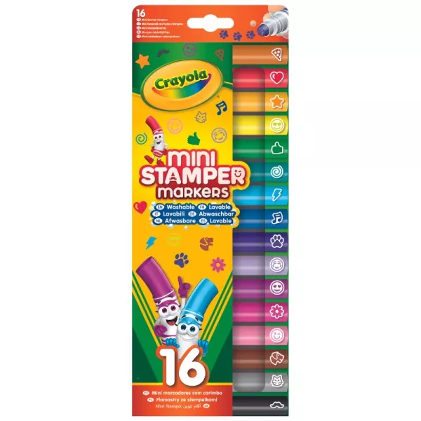 Crayola: Set de mini markere - 16 bucăți