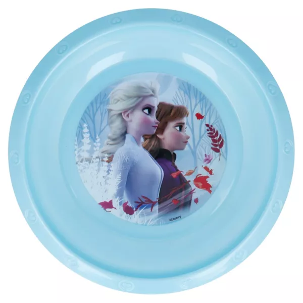 Frozen: Anna și Elsa Farfurie adâncă compatibil cu microunde
