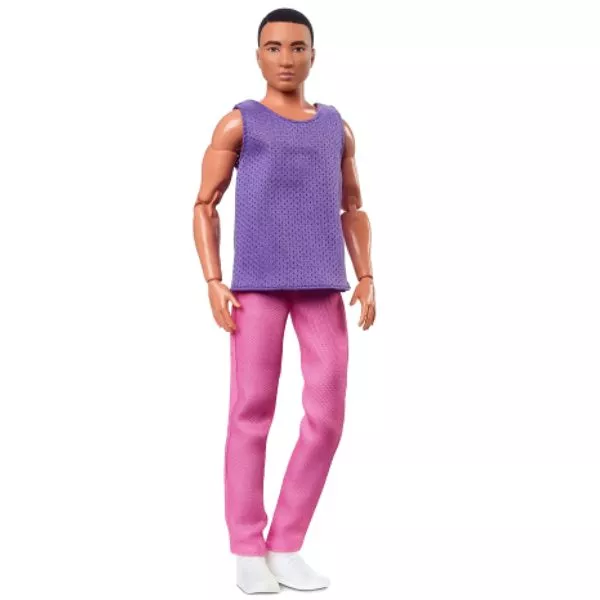 Barbie: Colecție neon - Ken în tricou mov