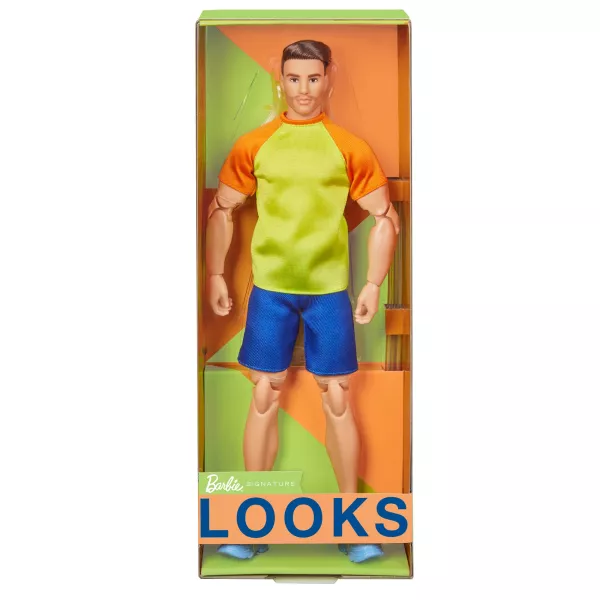 Barbie: Colecție neon - Ken în tricou galben