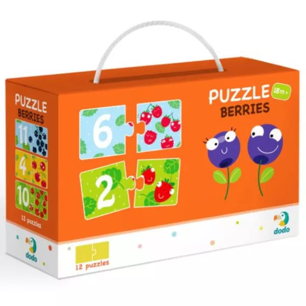 Dodo: Gyümölcsök - 12 x 2 darabos Duo puzzle