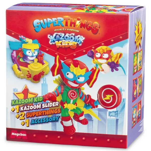 SuperThings:Kazoom set de joc cu 2 piese - diferite