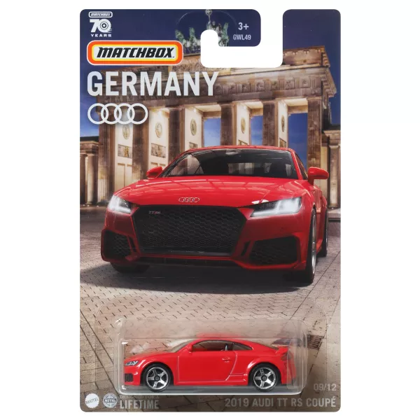 Matchbox Germany: 2019 Audi TT RS Coupé kisautó