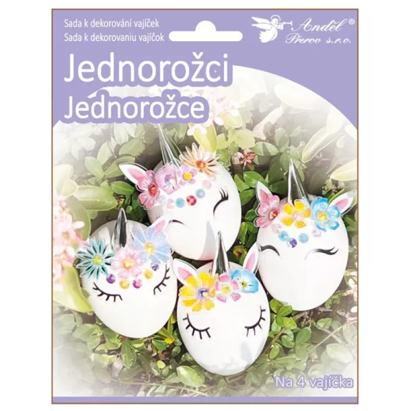 Húsvéti tojásdekoráló készlet - Unikornisok