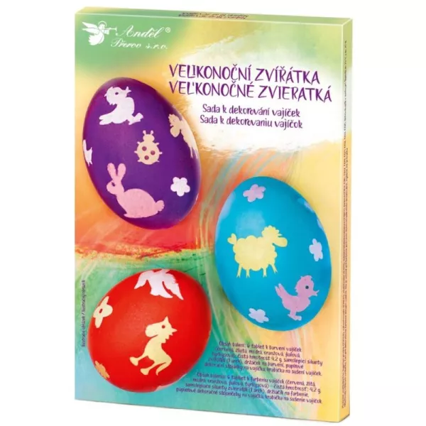 Húsvéti tojásdekoráló készlet - Állatok
