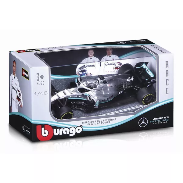 Bburago: Mașină de curse 2019 Mercedes F1, 1:43
