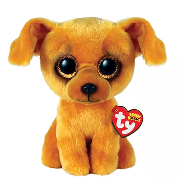 Beanie Boos: Zuzu, a barna kutya plüss - 15 cm