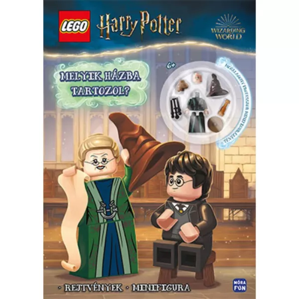 LEGO Harry Potter: Cărei case aparții? – educativ în lb. maghiară cu figurina Minerva McGonagall