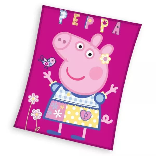 Peppa Pig: Pătură polar - 110 x 140 cm