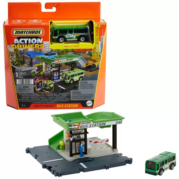 Matchbox: Action Drivers - Stația de autobuz