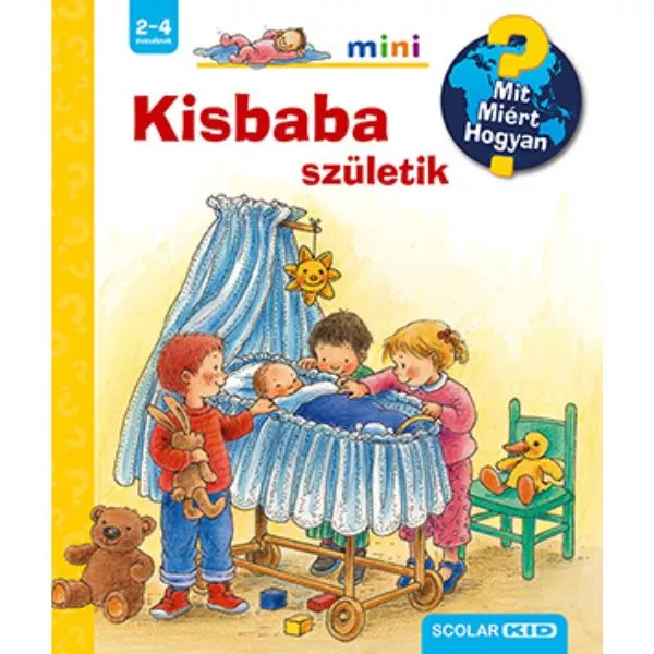 Ravensburger Mini: S-a născut un copilaș – carte în lb. maghiară pentru copii