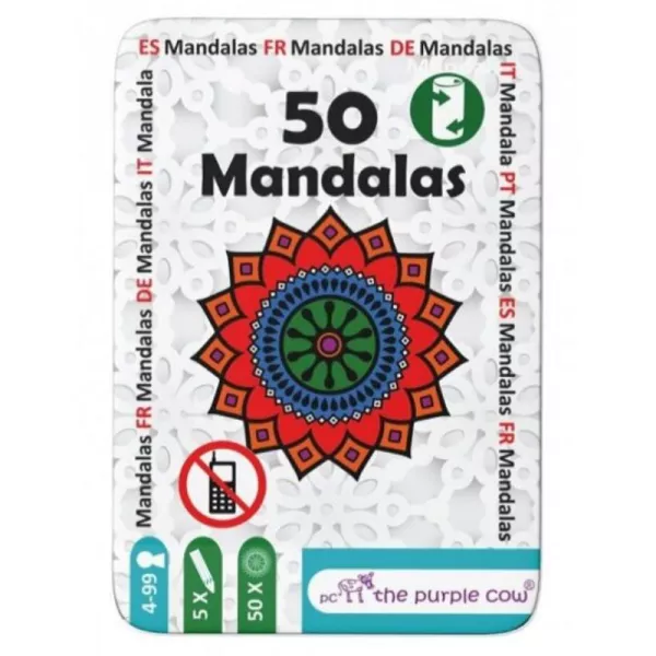 50 mandala - foglalkoztató kártyák
