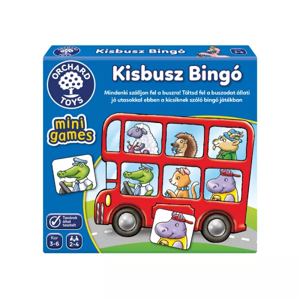 Minibus Bingo - joc de societate cu instrucțiuni în lb.maghiară