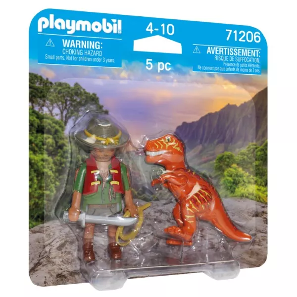 Playmobil: Bandit cu T-Rex - 71206