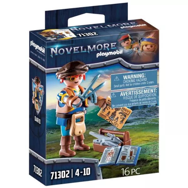 Playmobil: Novelmore Cavalerul Dario cu unelte - 71302
