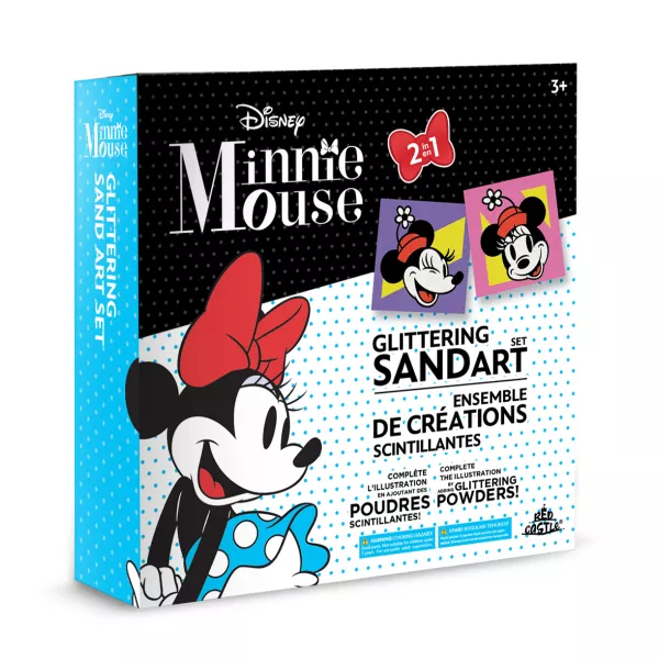 Minnie Mouse: Set de pictură cu nisip - 2-în-1