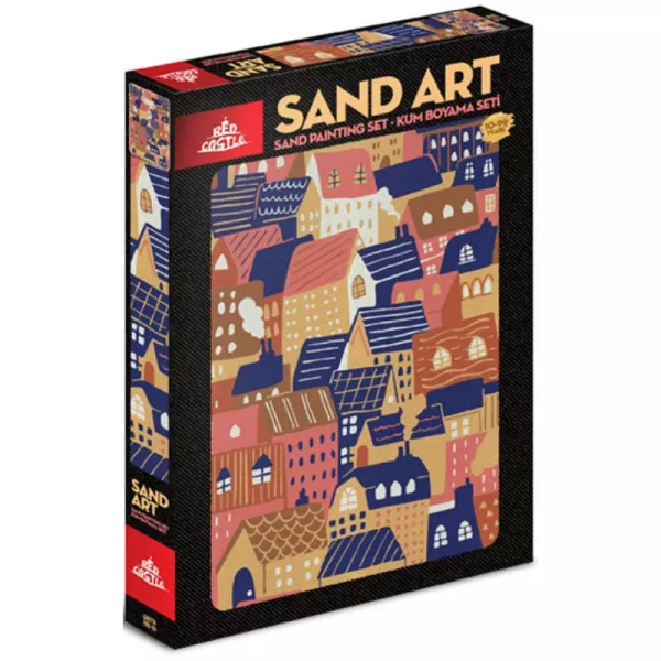 Sand Art: Case - set de pictură cu nisip