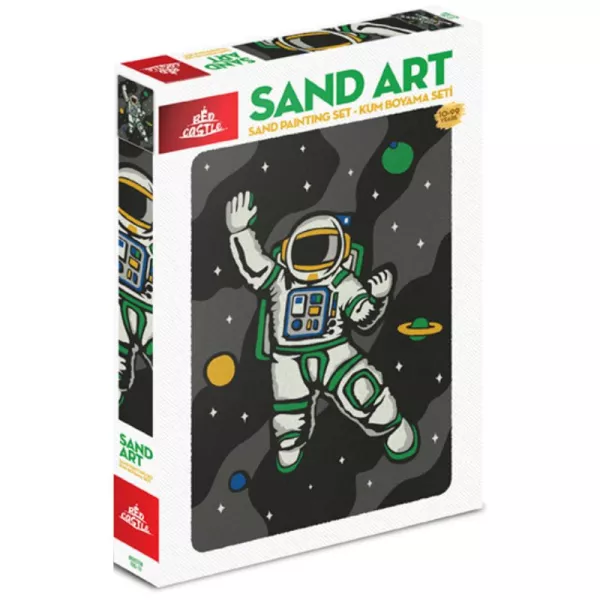 Sand Art: Astronaut - set de pictură cu nisip