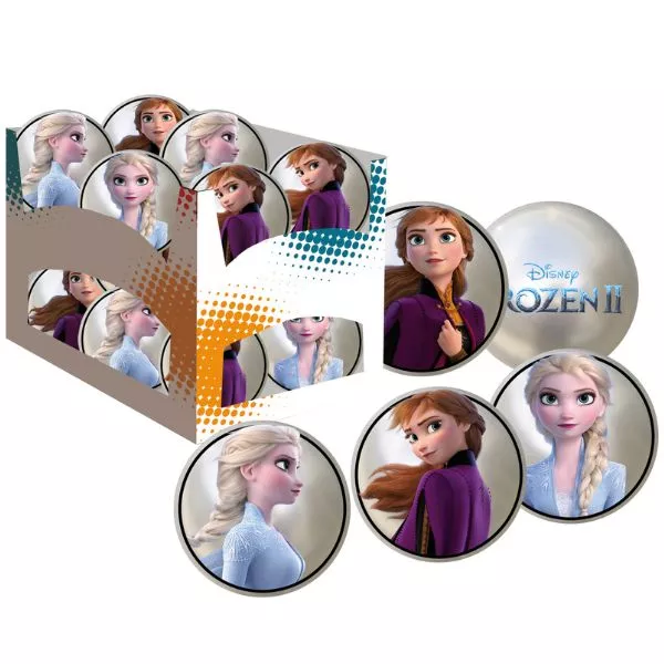 Prințesele Disney: Minge cu sclipici, 10 cm - diferite