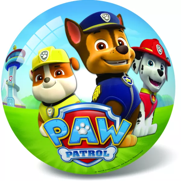 Paw Patrol: Cățelușii, minge de cauciuc - 14 cm