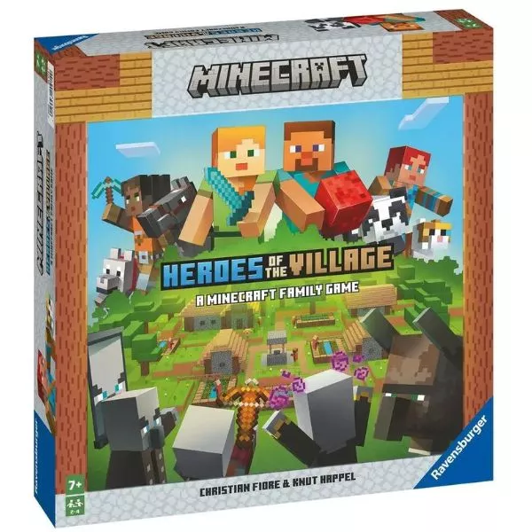Minecraft: Heroes of the village - joc de societate cu instrucțiuni în lb. maghiară