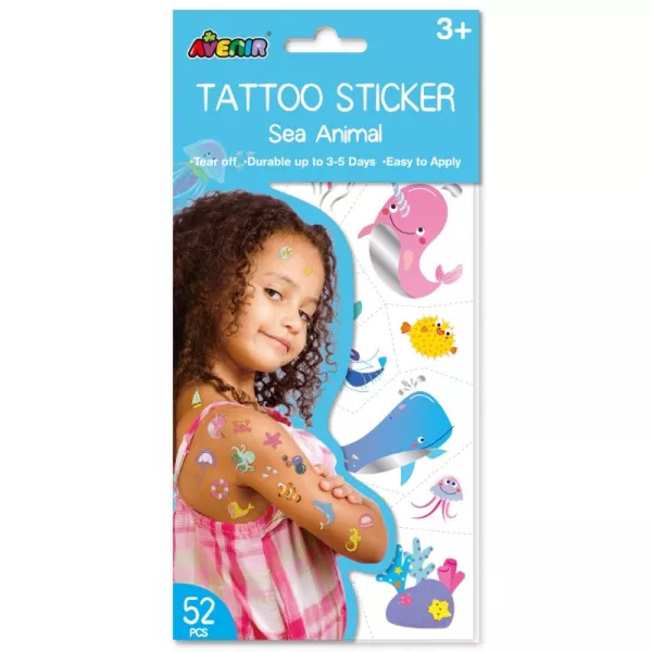 Avenir: Lemosható tetoválás - Tengeri állatok