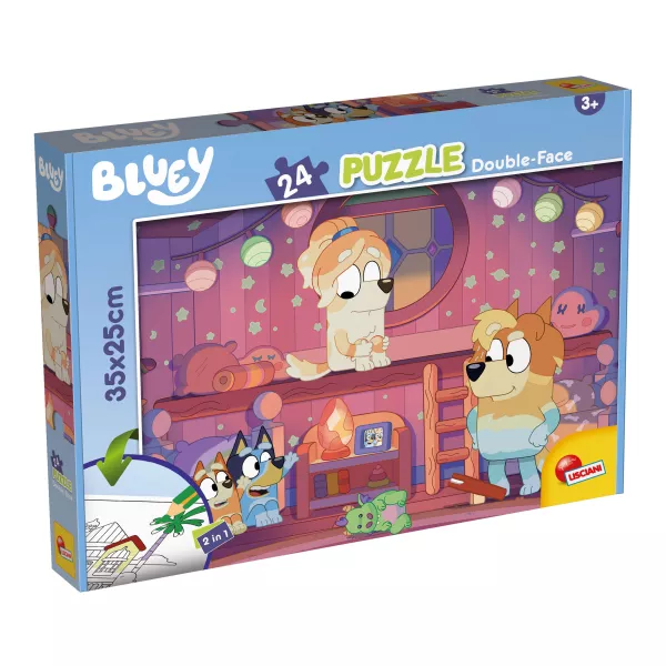 Bluey: Esti mese 2 az 1-ben puzzle - 24 darabos